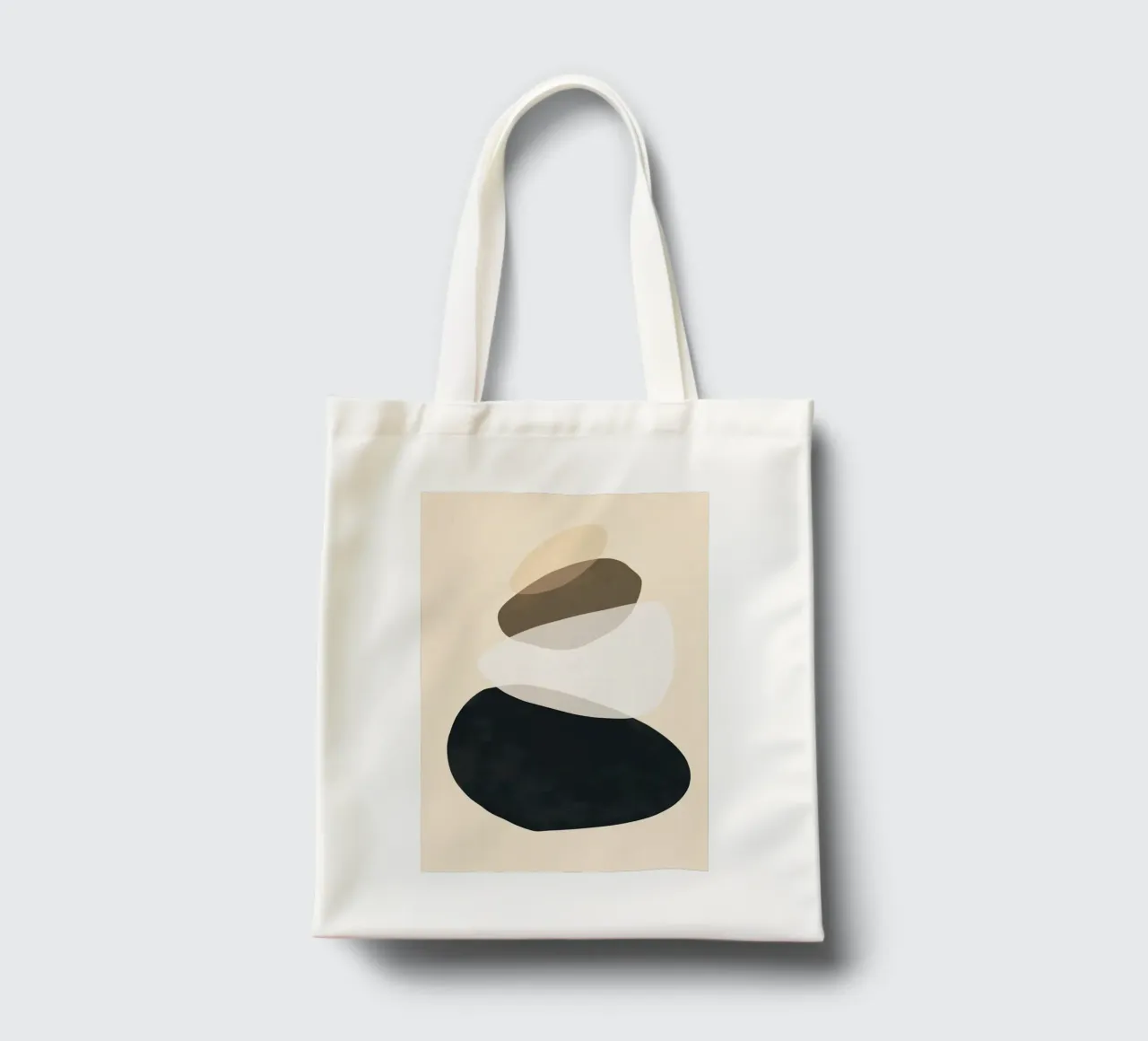 Equilibrio trasparente | Design scandinavo borsa in juta da Autofocus