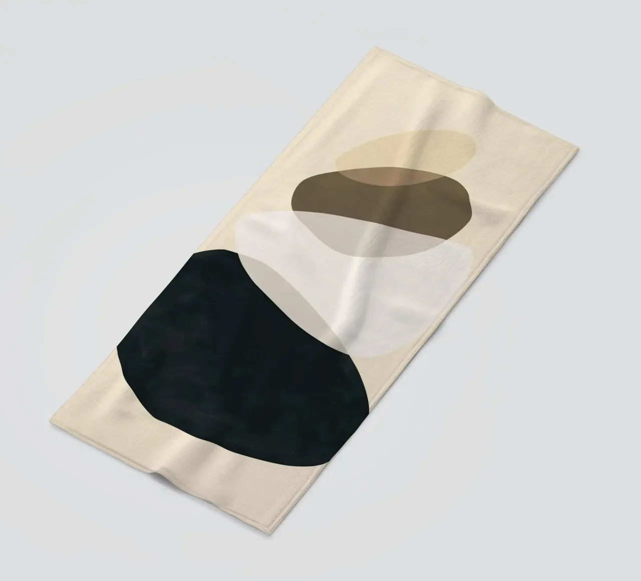 Equilibrio trasparente | Design scandinavo telo mare da Autofocus