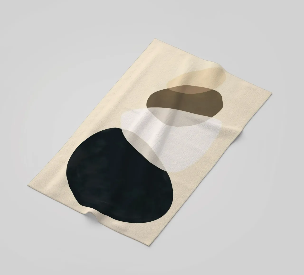 Equilibrio trasparente | Design scandinavo telo mare da Autofocus