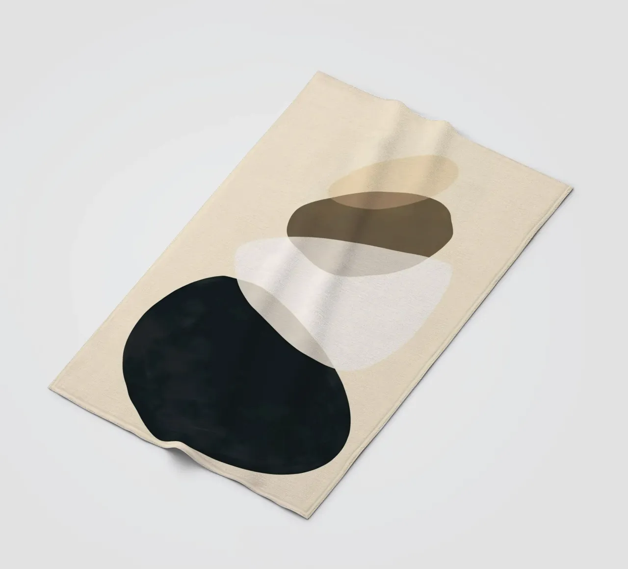 Equilibrio trasparente | Design scandinavo coperta in pile da Autofocus