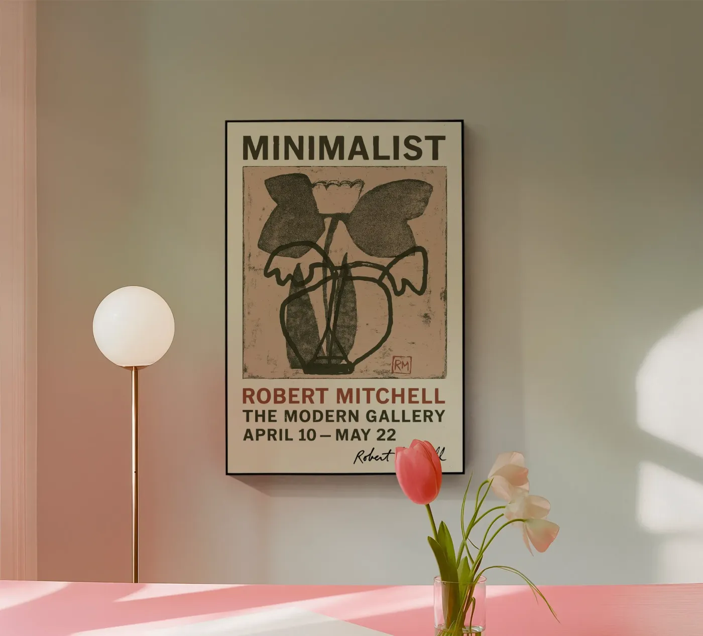 Robert Mitchell Poster plexiglass da treechild