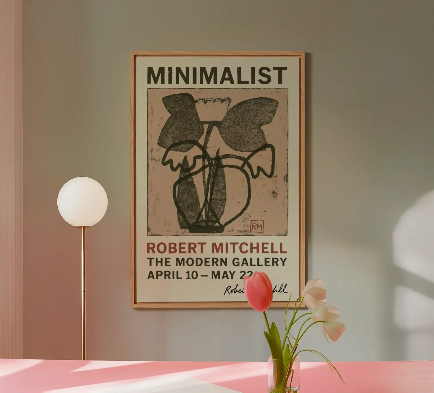 Robert Mitchell Poster alluminio dibond da treechild