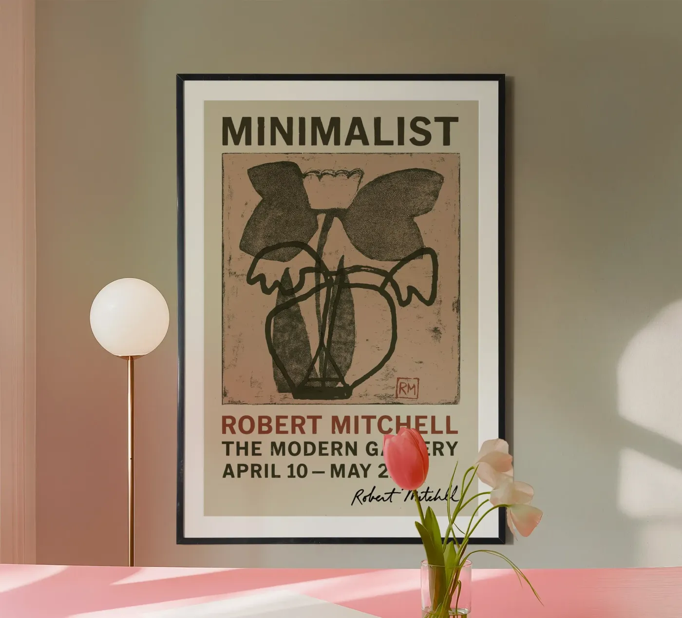 Robert Mitchell Poster poster by treechild