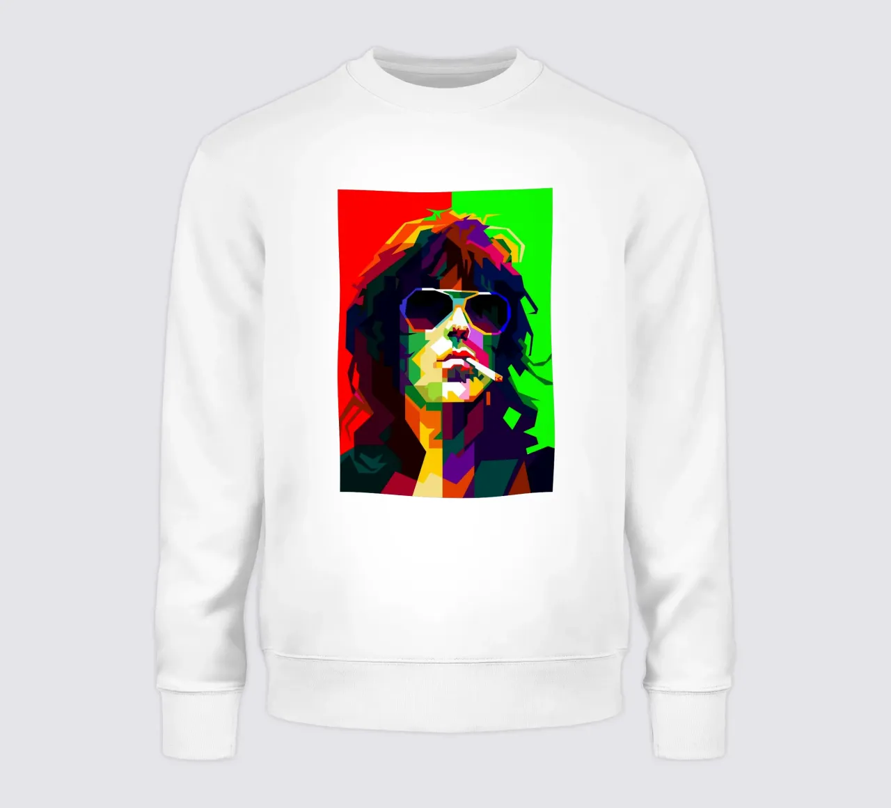 Keith Richards Rock Music Guitar WPAP Trending Now sweatshirt by Artkreator
