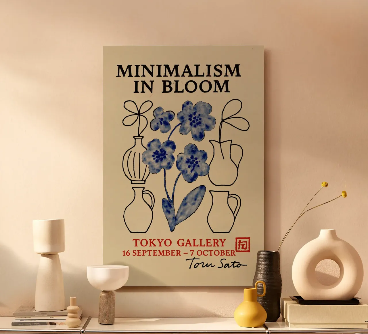 Minimalism In Bloom alluminio dibond da treechild