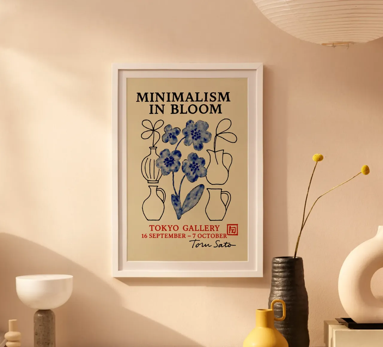 Minimalism In Bloom poster da treechild