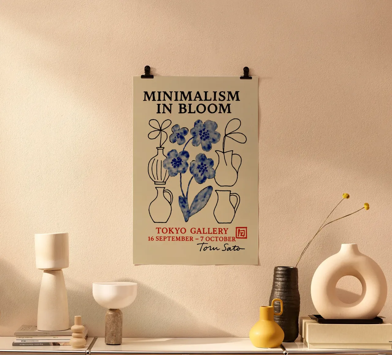 Minimalism In Bloom poster da treechild