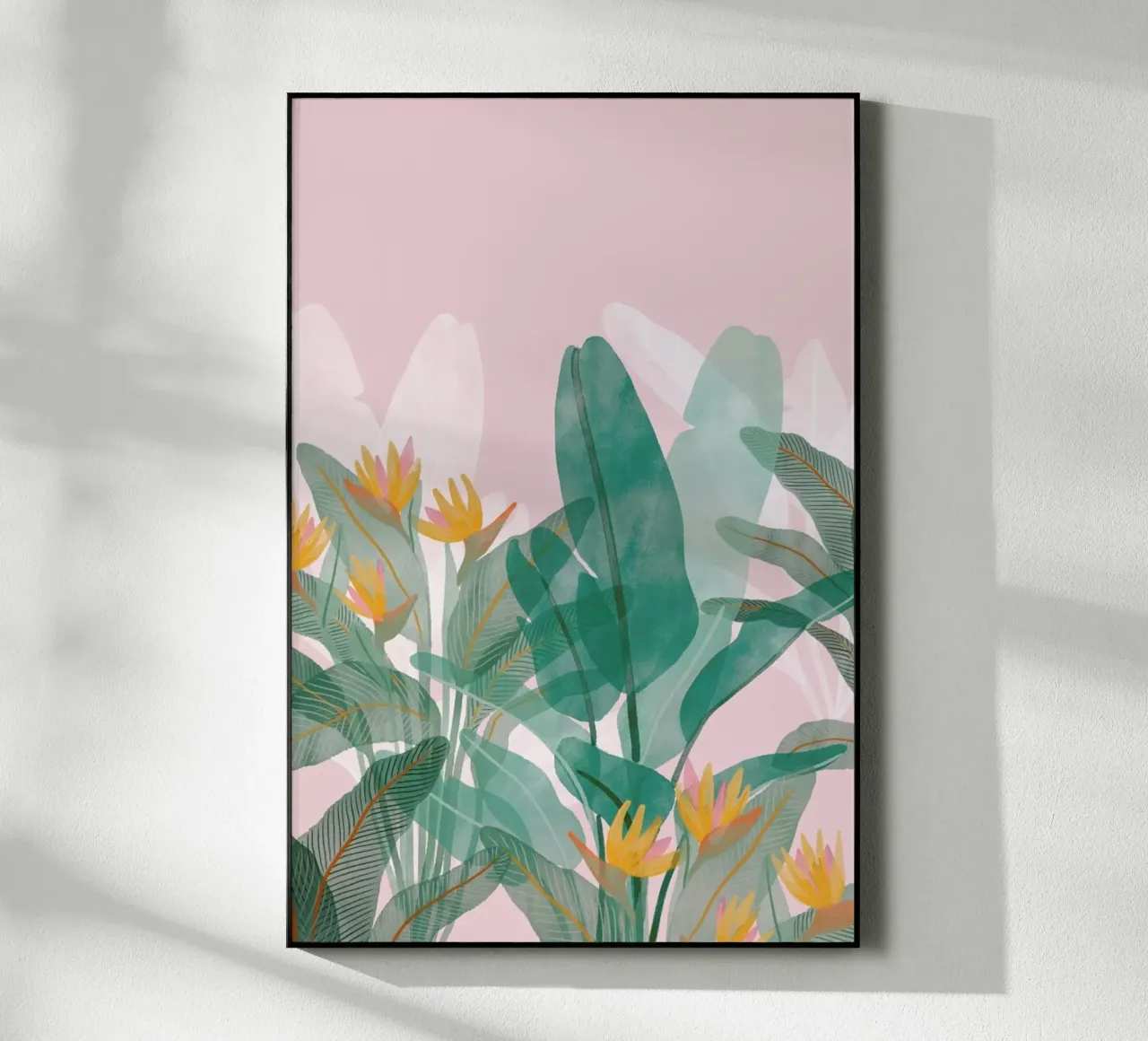 Botanical Pink plexiglass da Goed Blauw