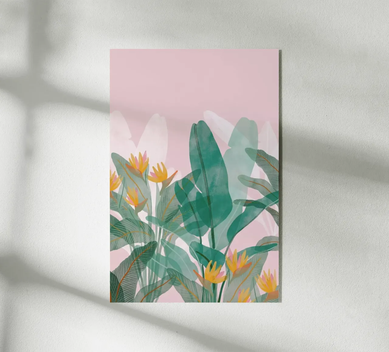 Botanical Pink plexiglass da Goed Blauw