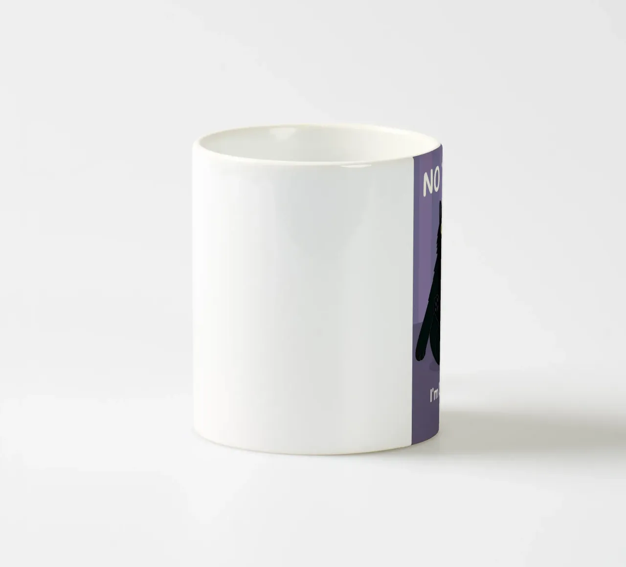 Gatto che beve latte tazza in ceramica da the gindils