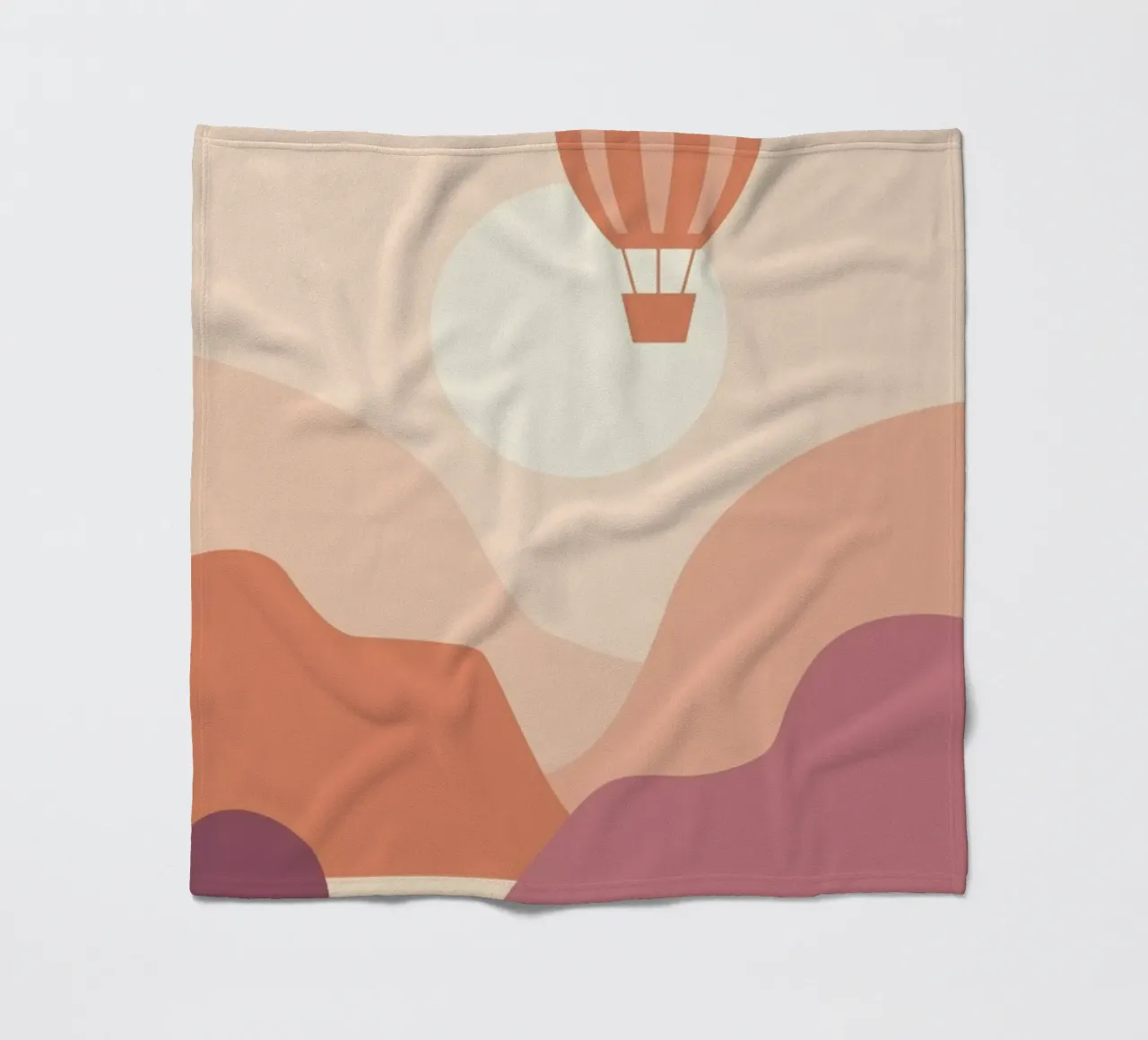 Ballooning at Sunset coperta in pile da Pure