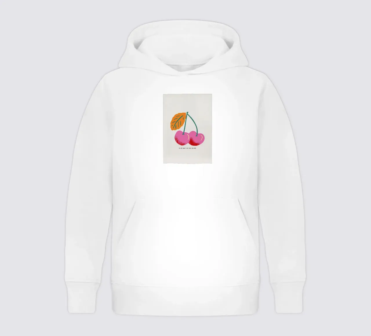 Queste non sono ciliegie felpa bambino con cappuccio da carrie Shop