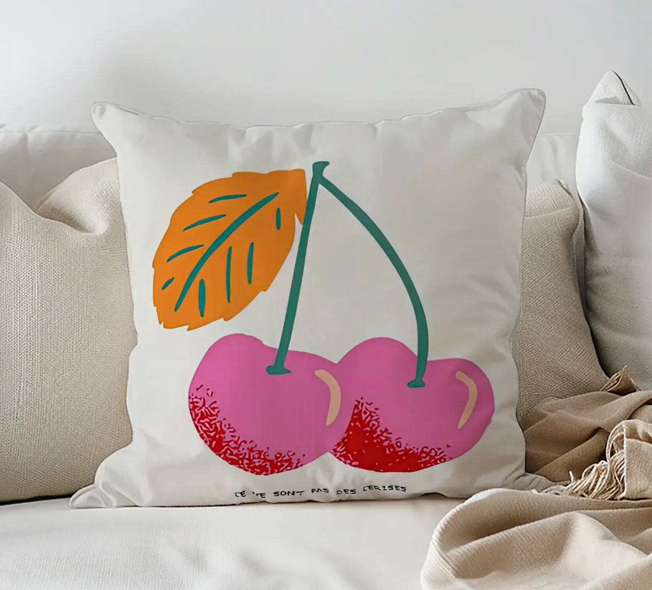 Queste non sono ciliegie cuscino da carrie Shop