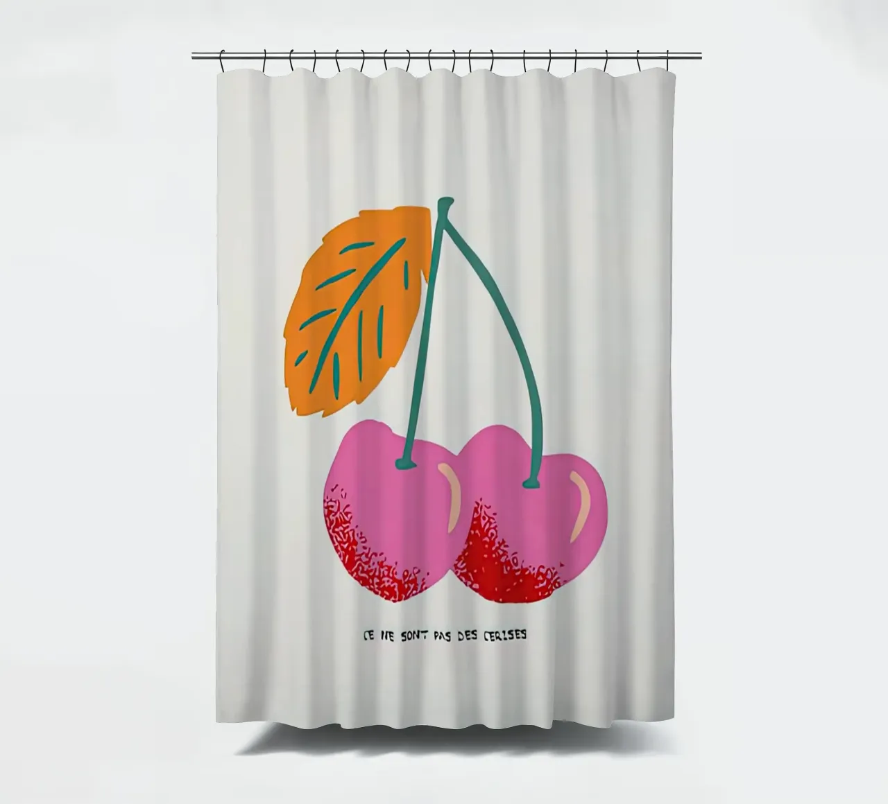 Queste non sono ciliegie tenda da doccia da carrie Shop