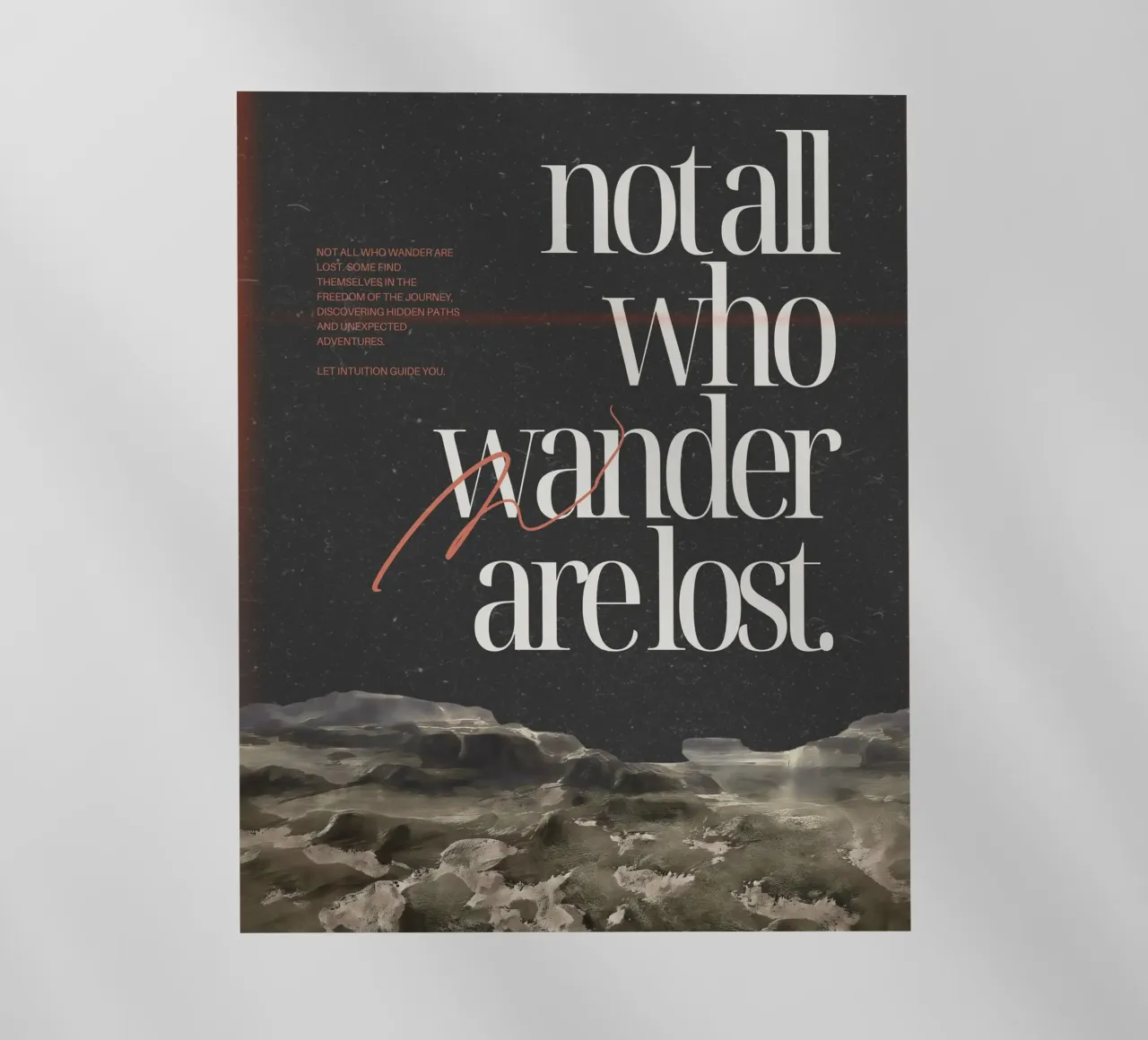 finding yourself pellicola backlit da Ambition Wall