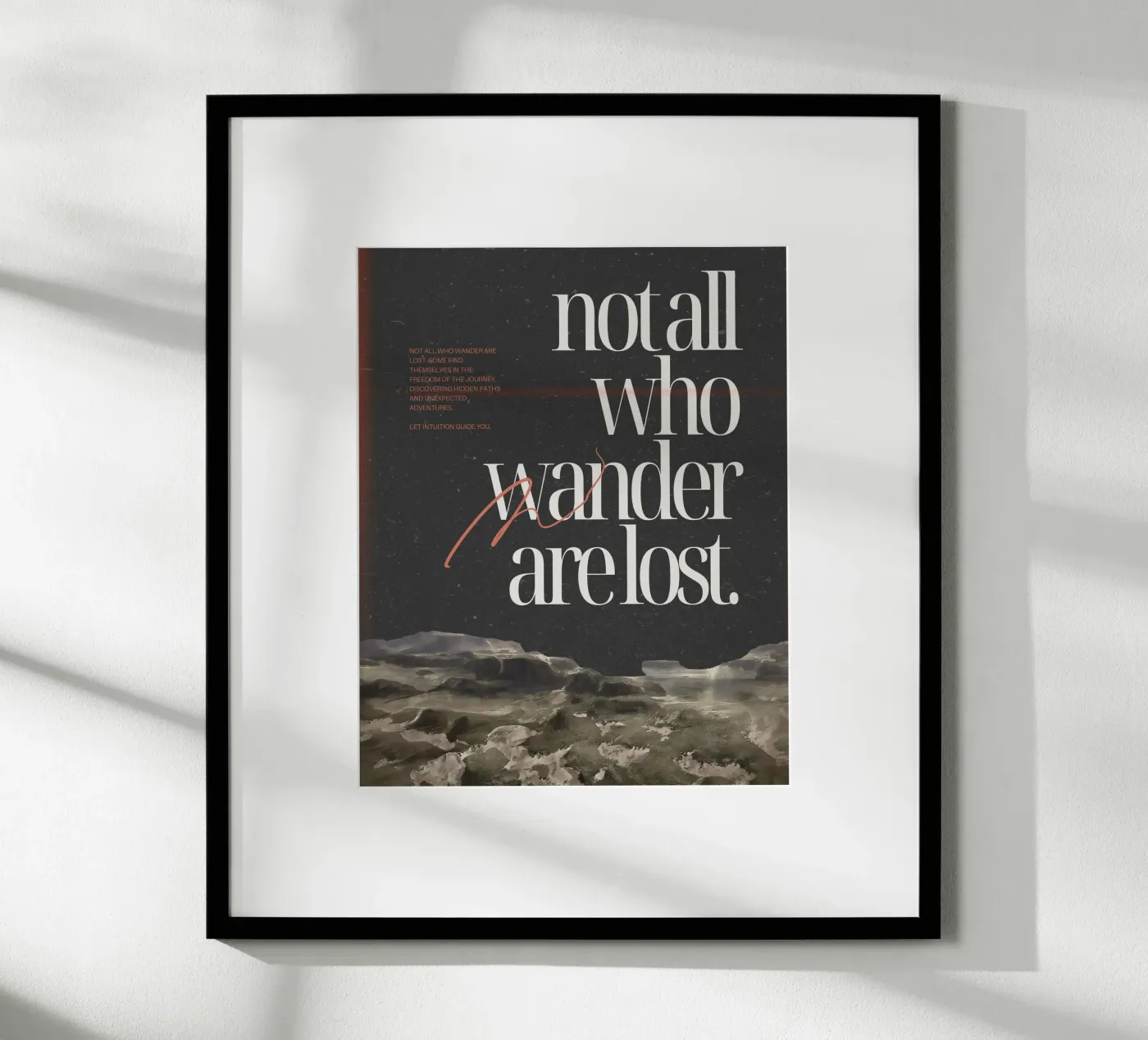 finding yourself Poster von pixelflow
