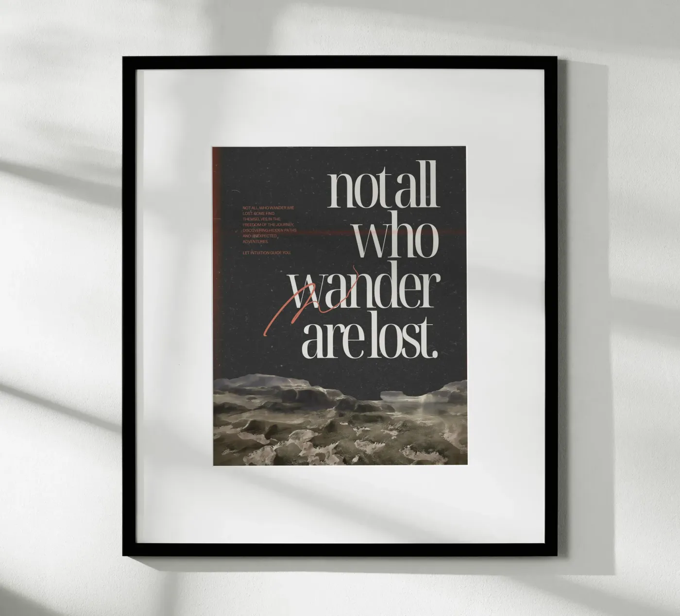 finding yourself Poster von pixelflow