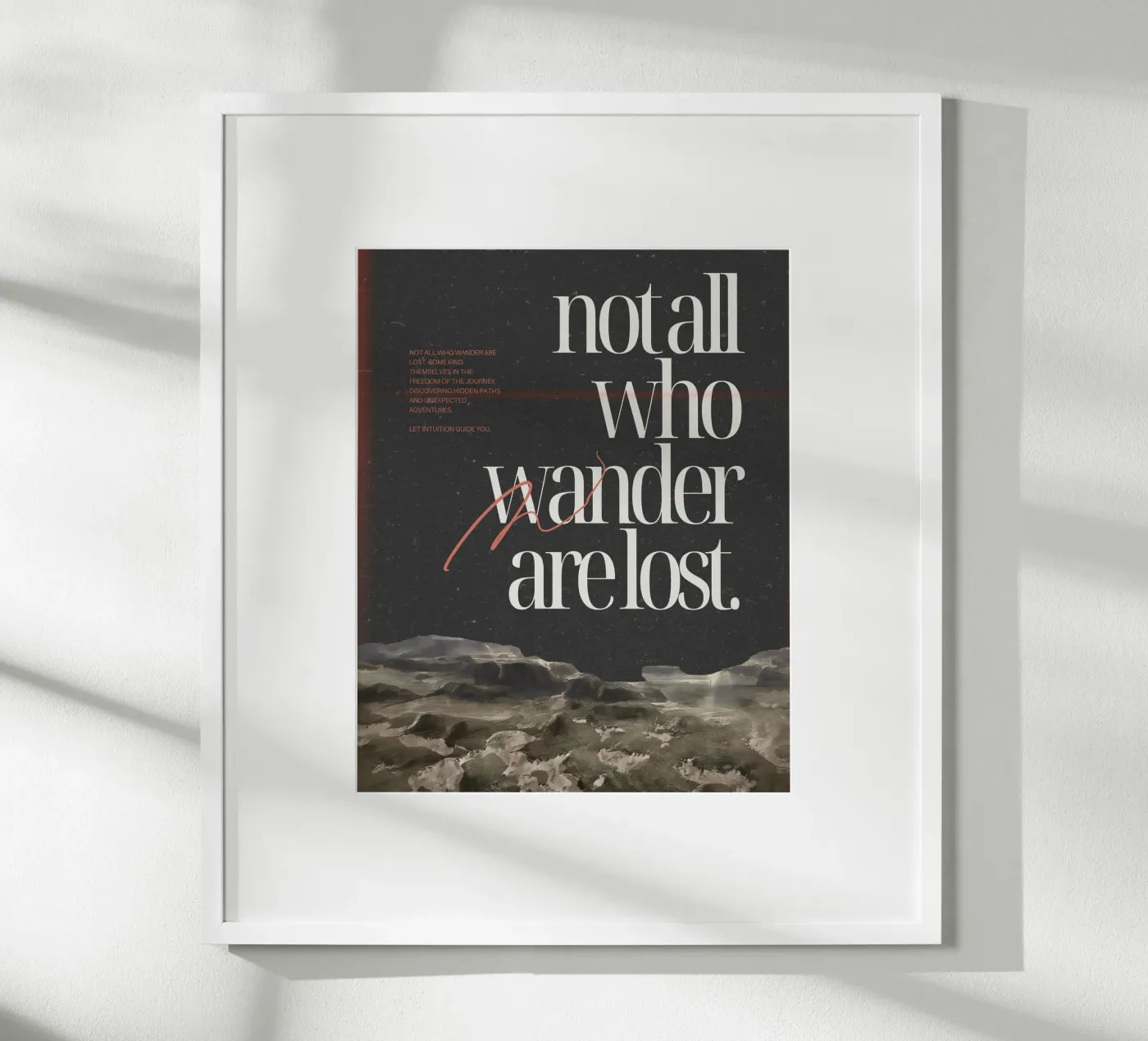 finding yourself Poster von pixelflow