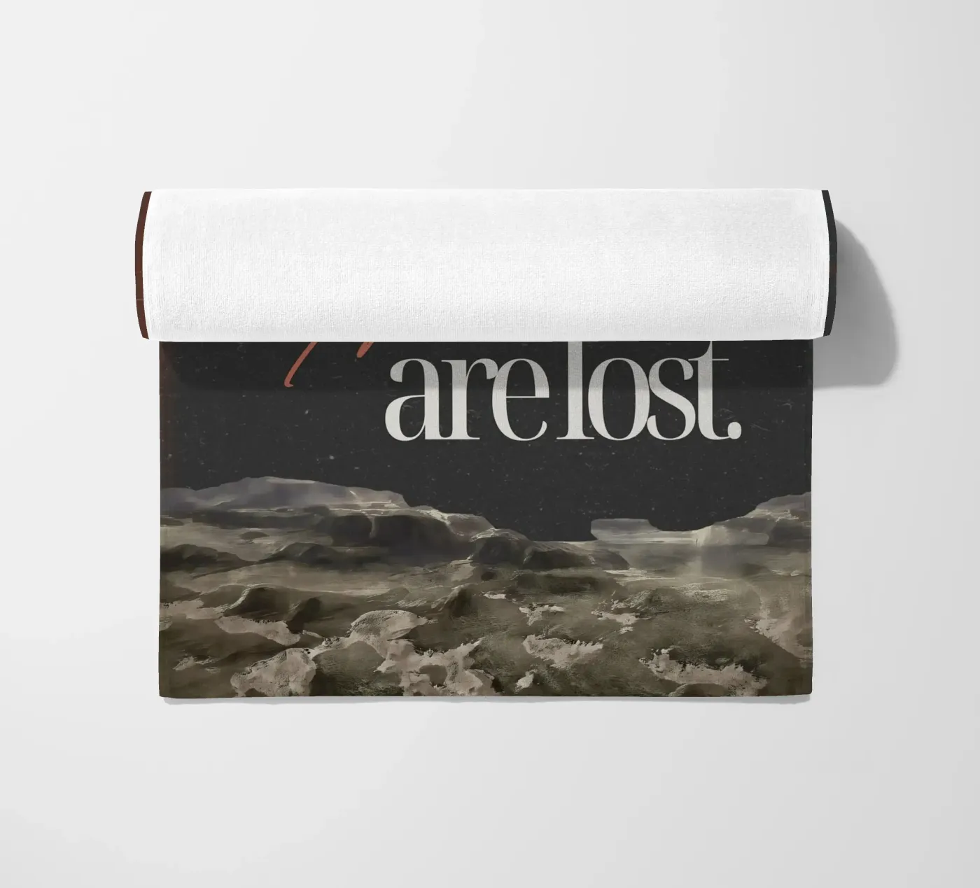 finding yourself strandhanddoek van pixelflow