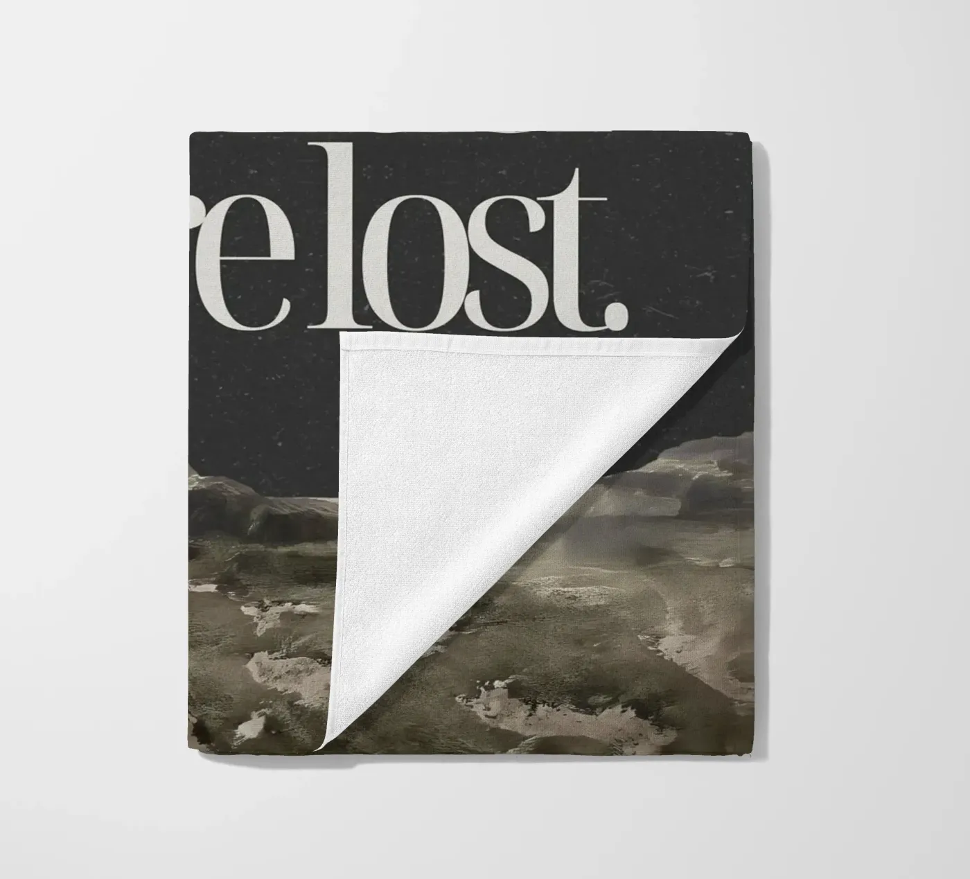 finding yourself strandhanddoek van pixelflow