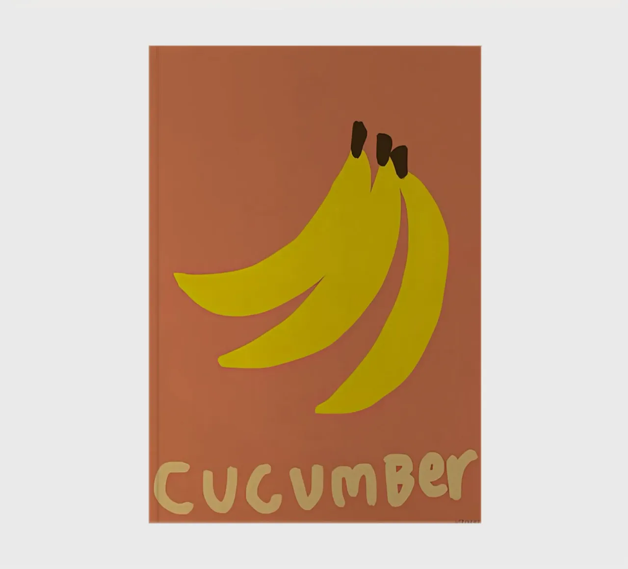 Cucumber notebook by carrie Shop