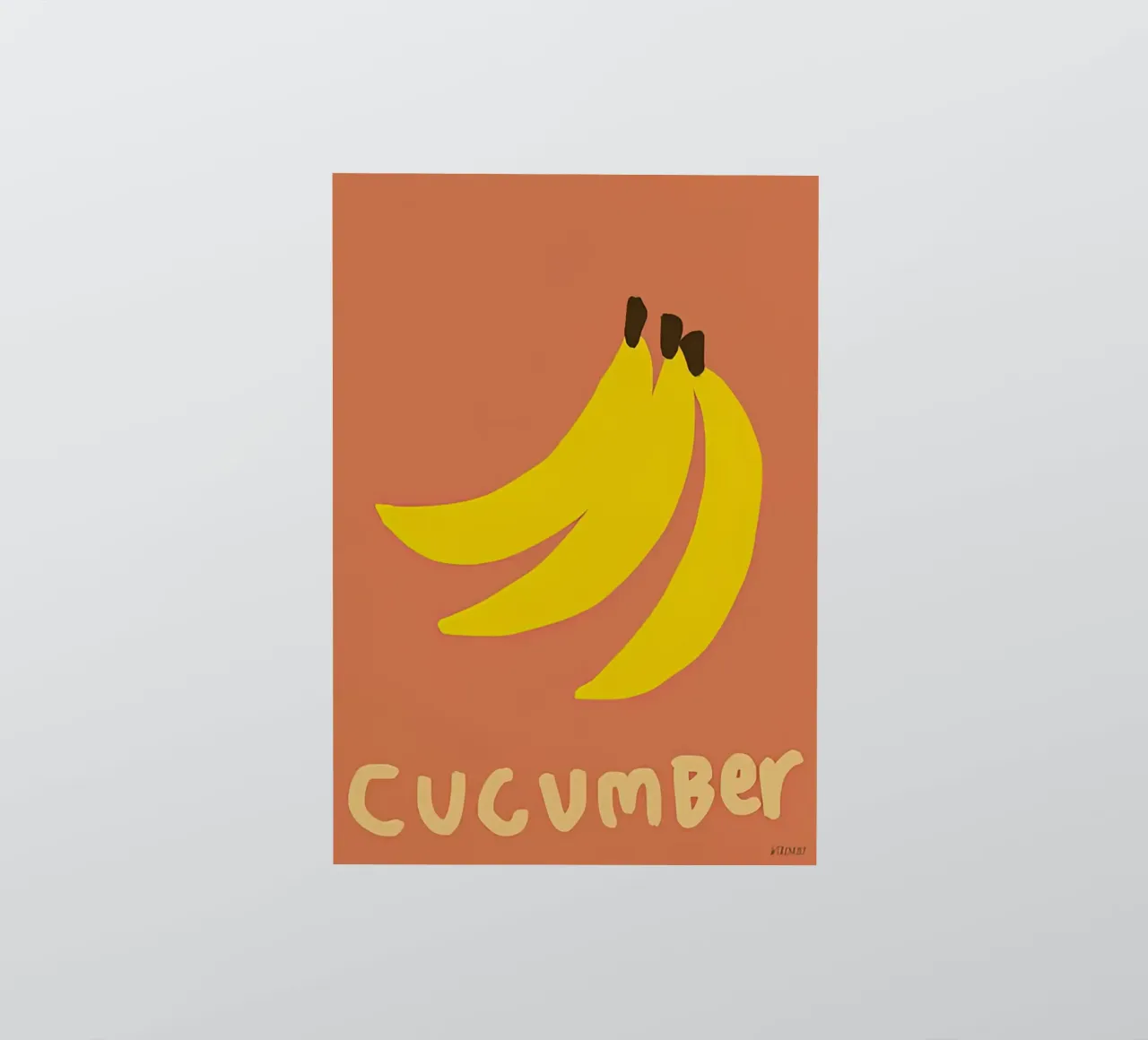 Cucumber sticker by carrie Shop