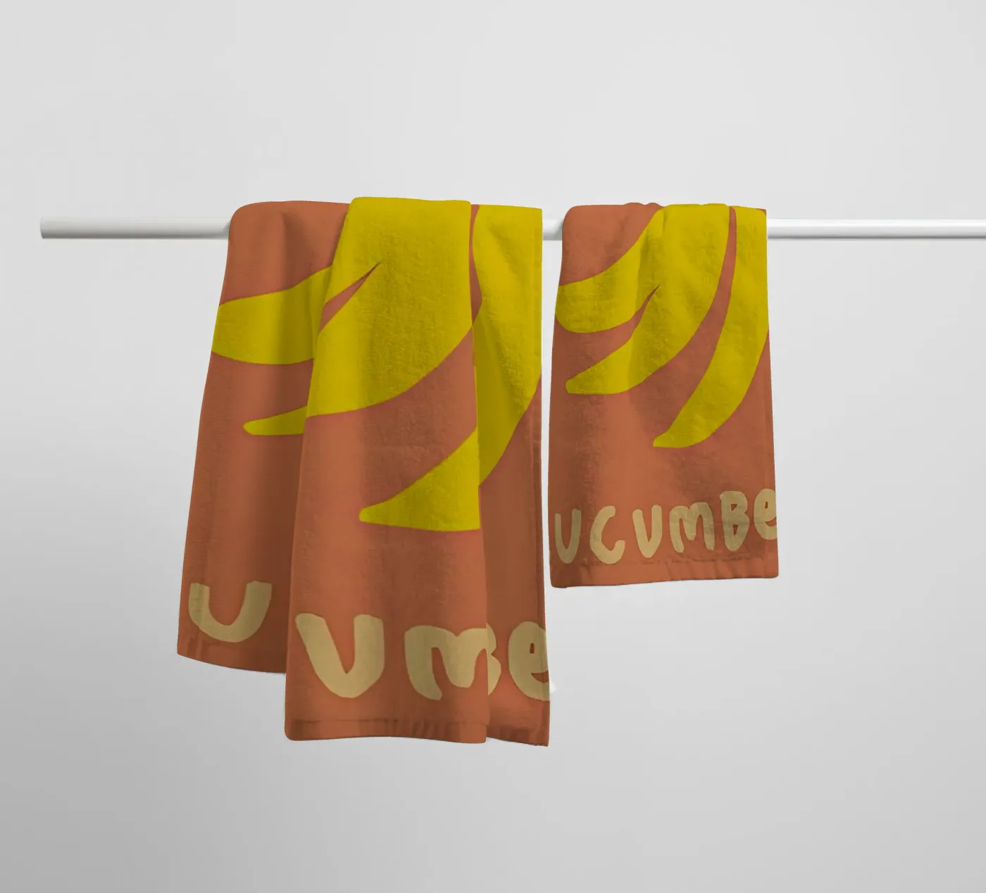 Cucumber towel by carrie Shop