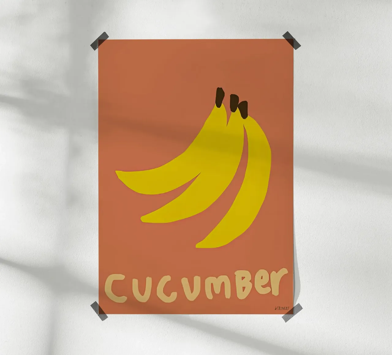 Concombre poster de carrie Shop