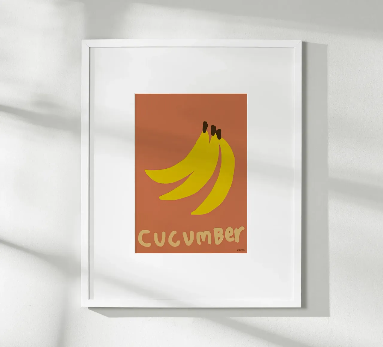 Concombre poster de carrie Shop