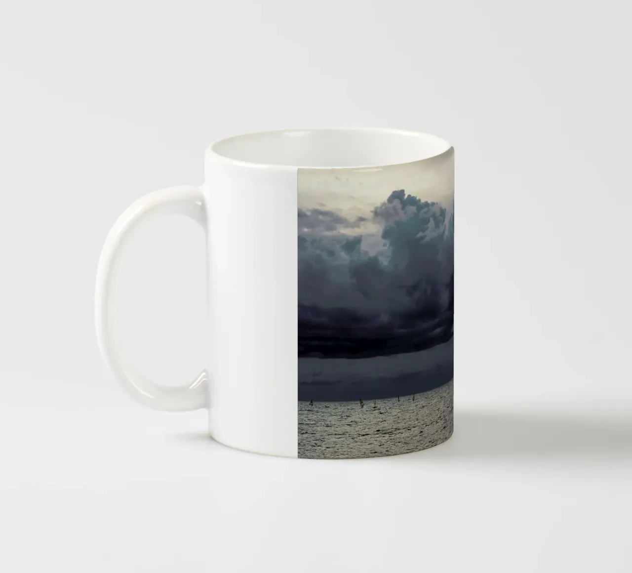 Seaside #8 ceramic mug by Tal Paz-Fridman