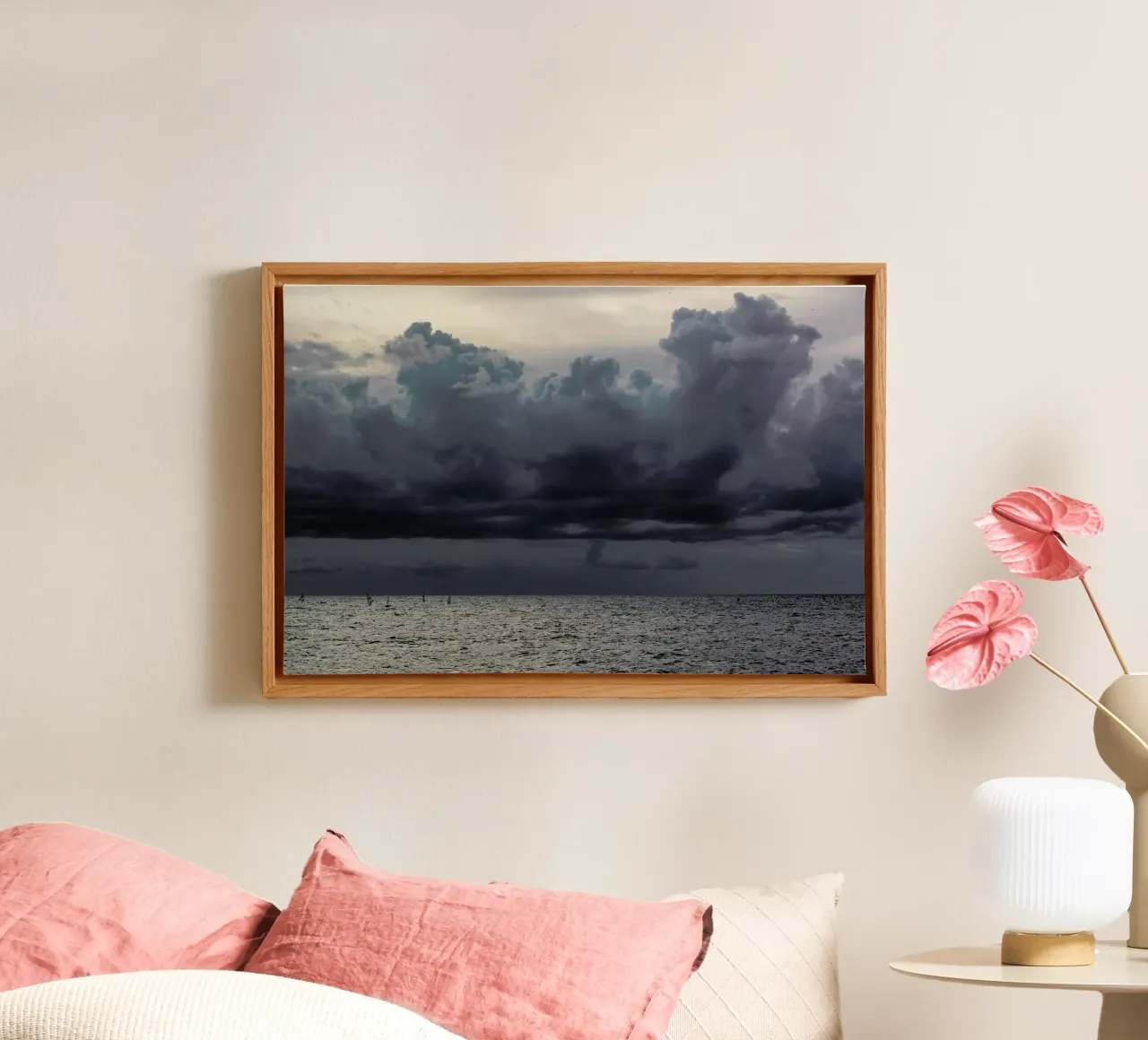 Seaside #8 tela con Cornice a cassetta da Tal Paz-Fridman