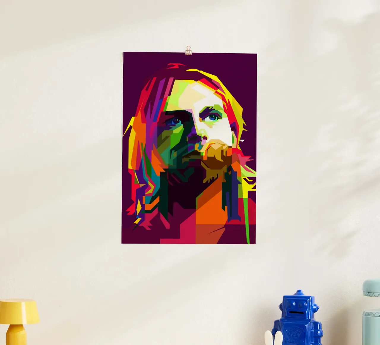 Kurt Cobain Grunge Singer WPAP Trending Now hahnemühle by Artkreator