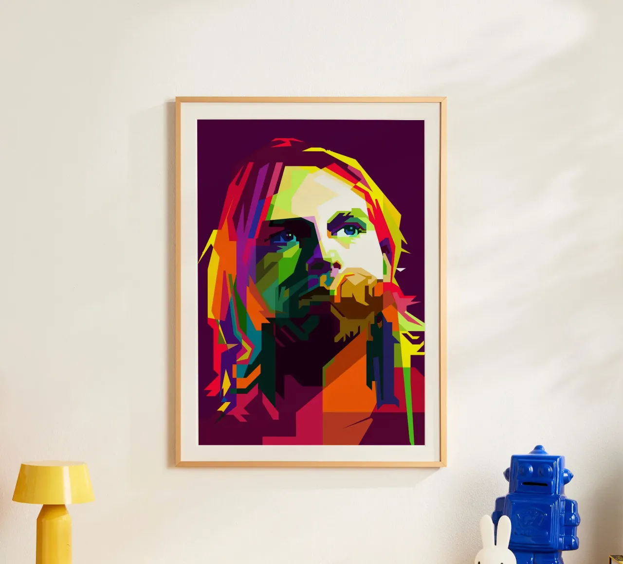 Kurt Cobain Grunge Singer WPAP Trending Now hahnemühle by Artkreator
