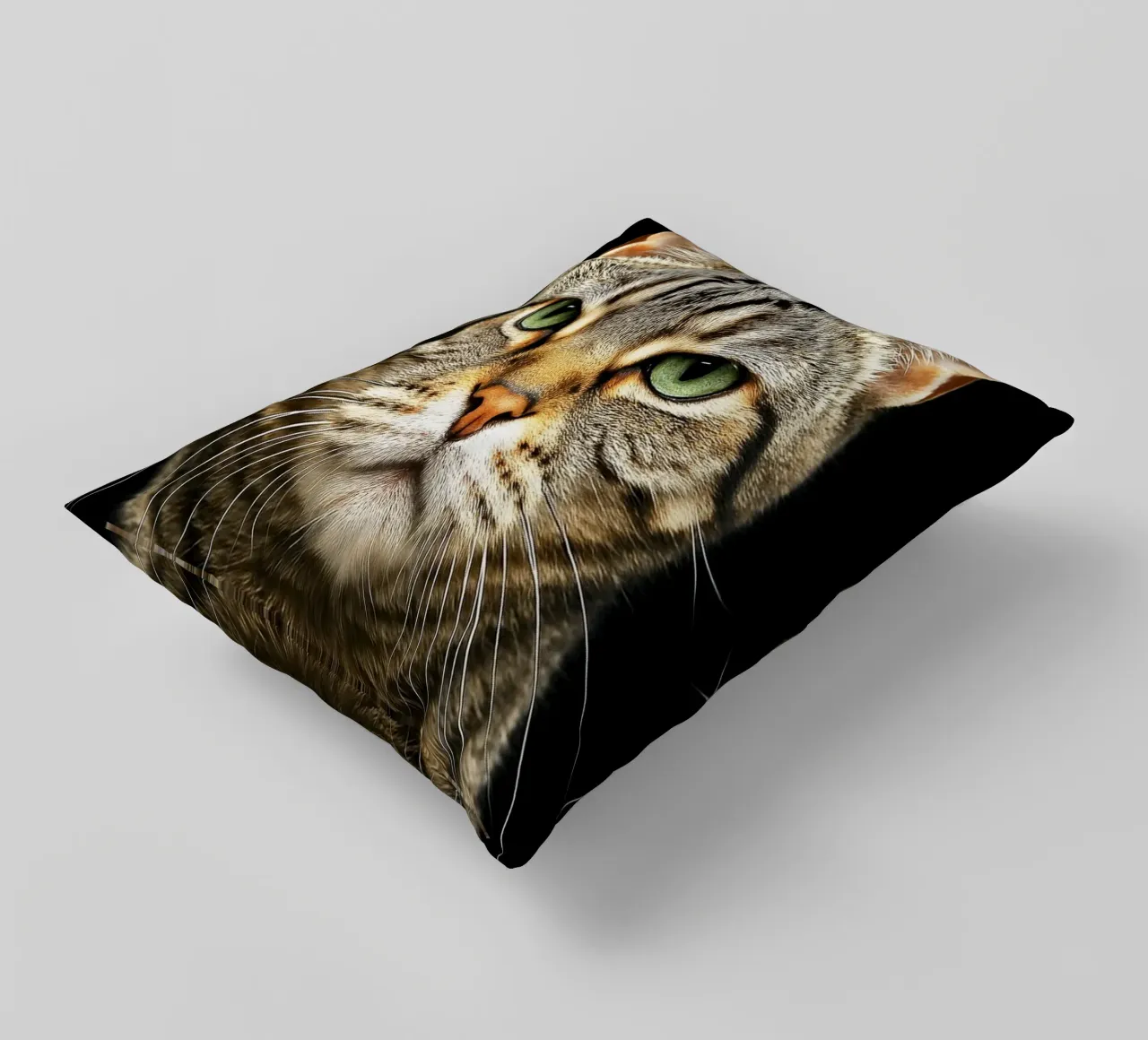 Gatto dimmi di sorridere, ti sfido cuscino da the gindils