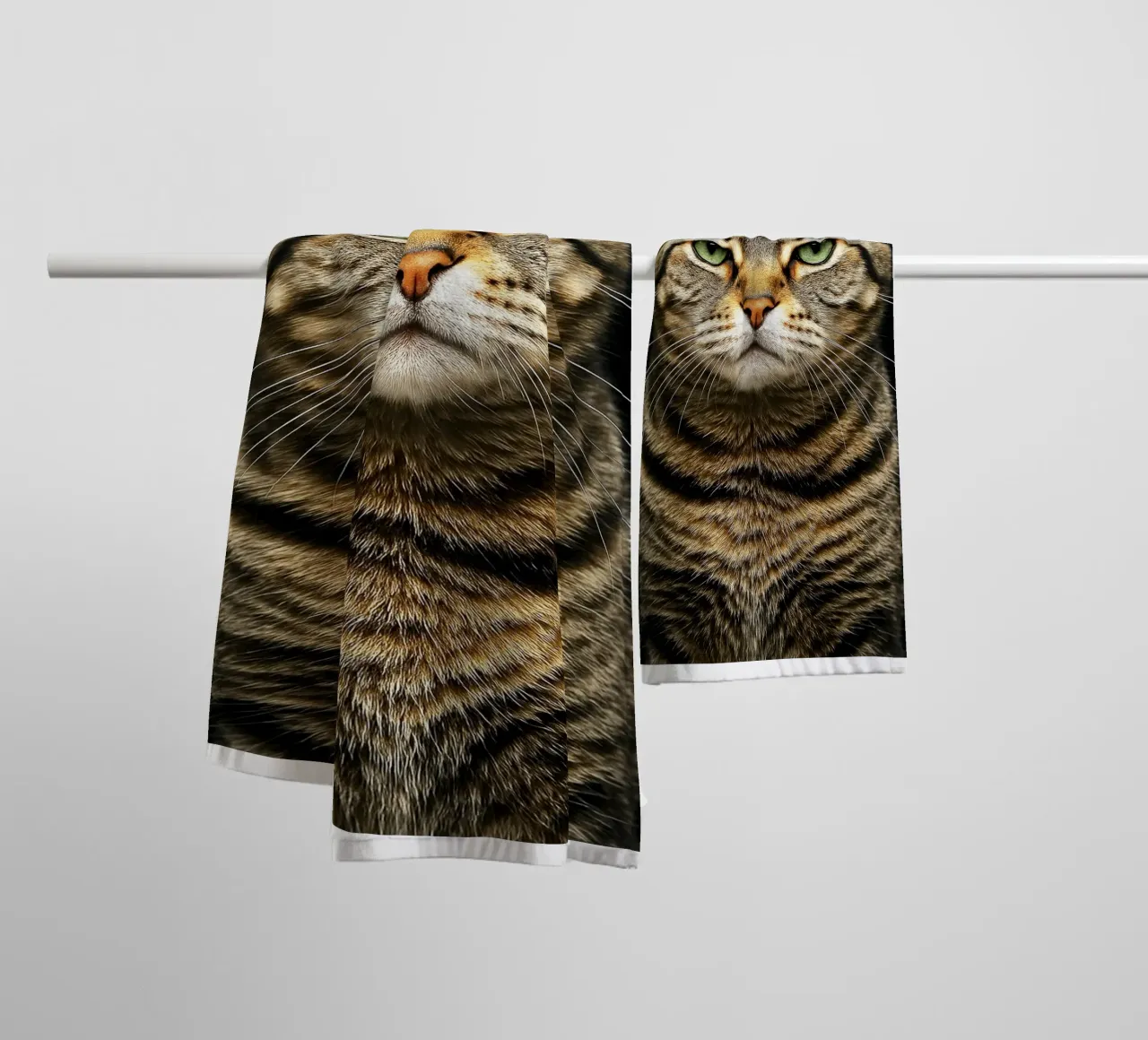 Cat tell me to smile i dare you towel by the gindils