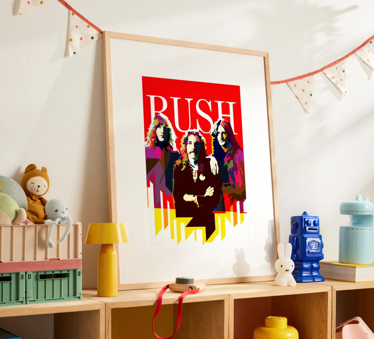 RUSH Rock Progressive Trending Now poster by Artkreator