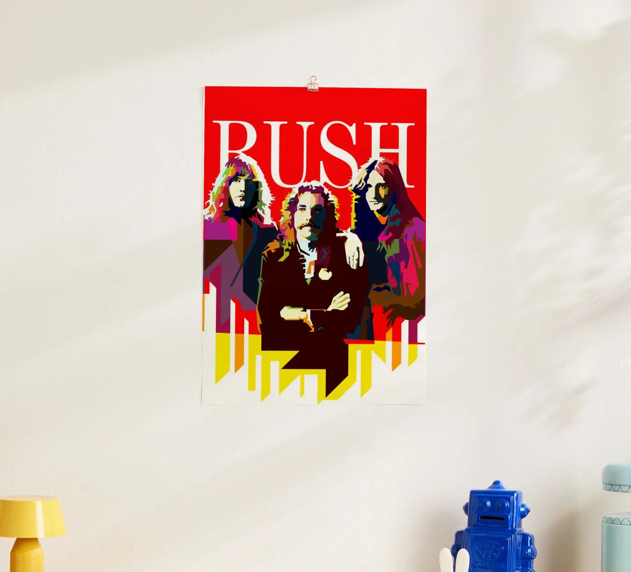 RUSH Rock Progressive Trending Now poster by Artkreator