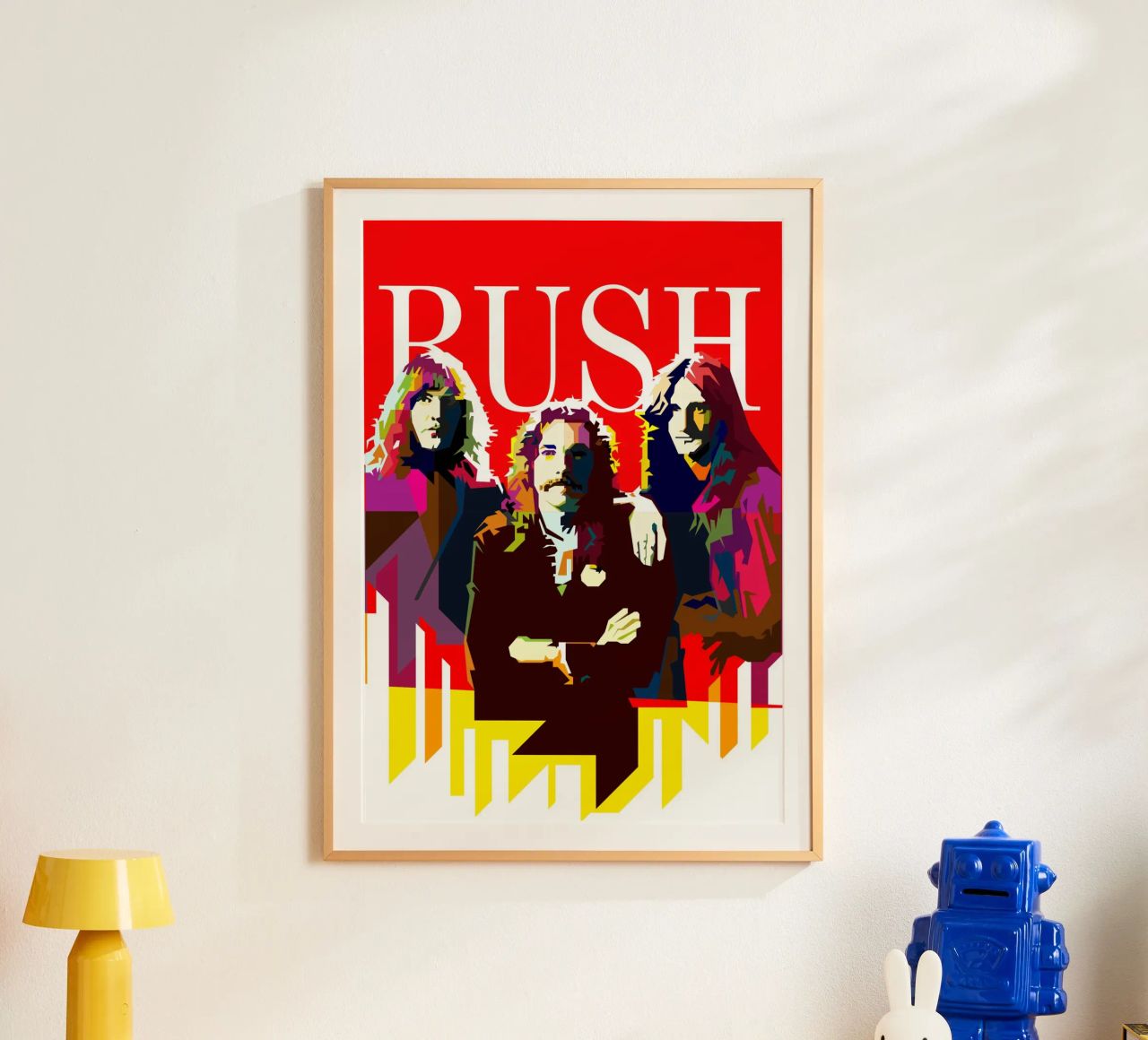 RUSH Rock Progressive Trending Now poster by Artkreator