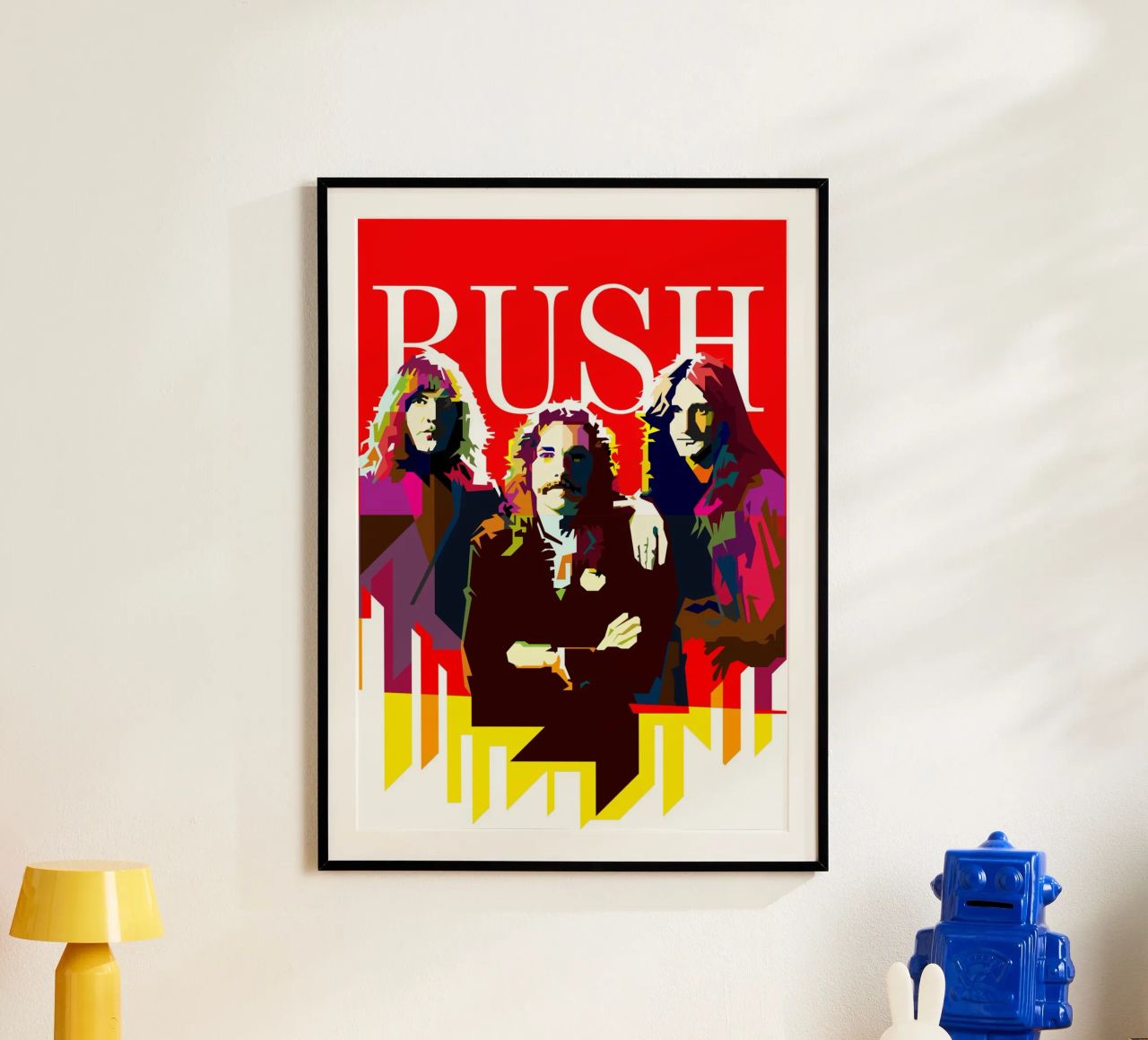 RUSH Rock Progressive Trending Now poster by Artkreator