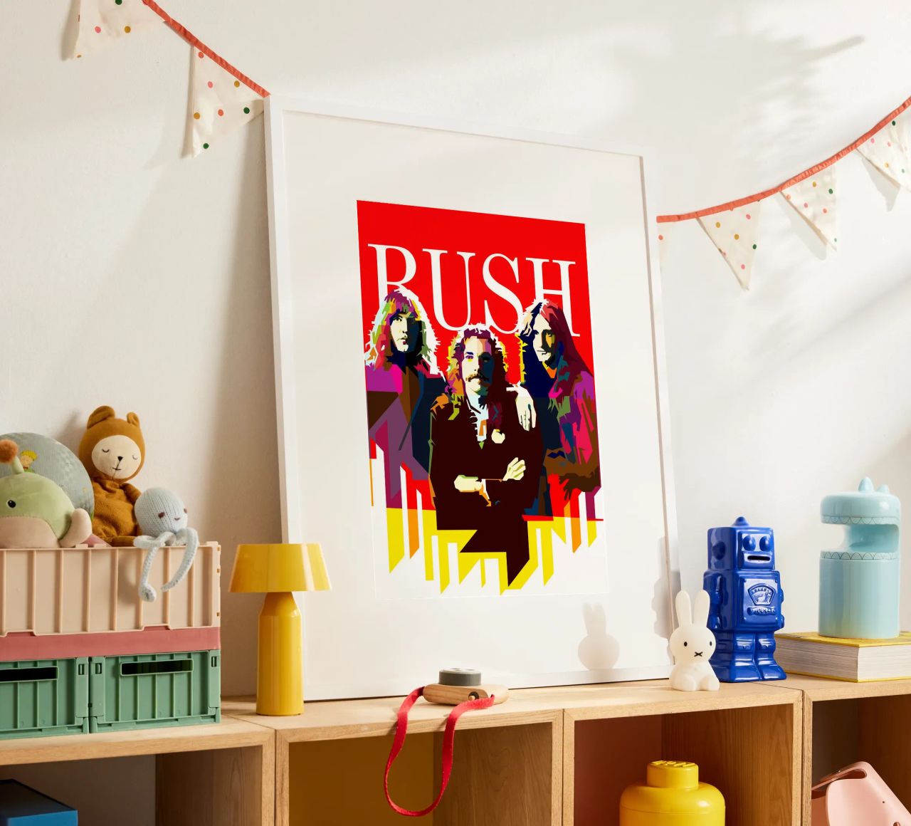 RUSH Rock Progressive Trending Now poster by Artkreator