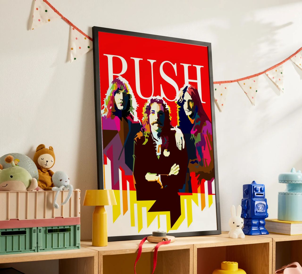 RUSH Rock Progressive Trending Now poster by Artkreator