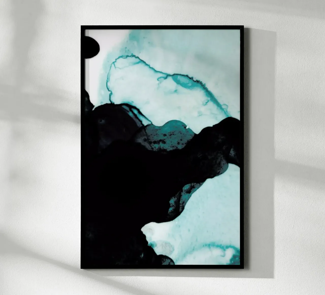 Abstract Forest 2 of 3 carta hahnemühle da Studio Nahili