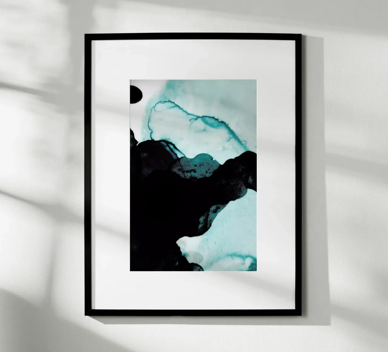 Abstract Forest 2 of 3 carta hahnemühle da Studio Nahili