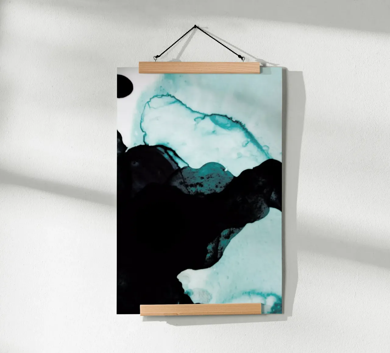 Abstract Forest 2 of 3 carta hahnemühle da Studio Nahili