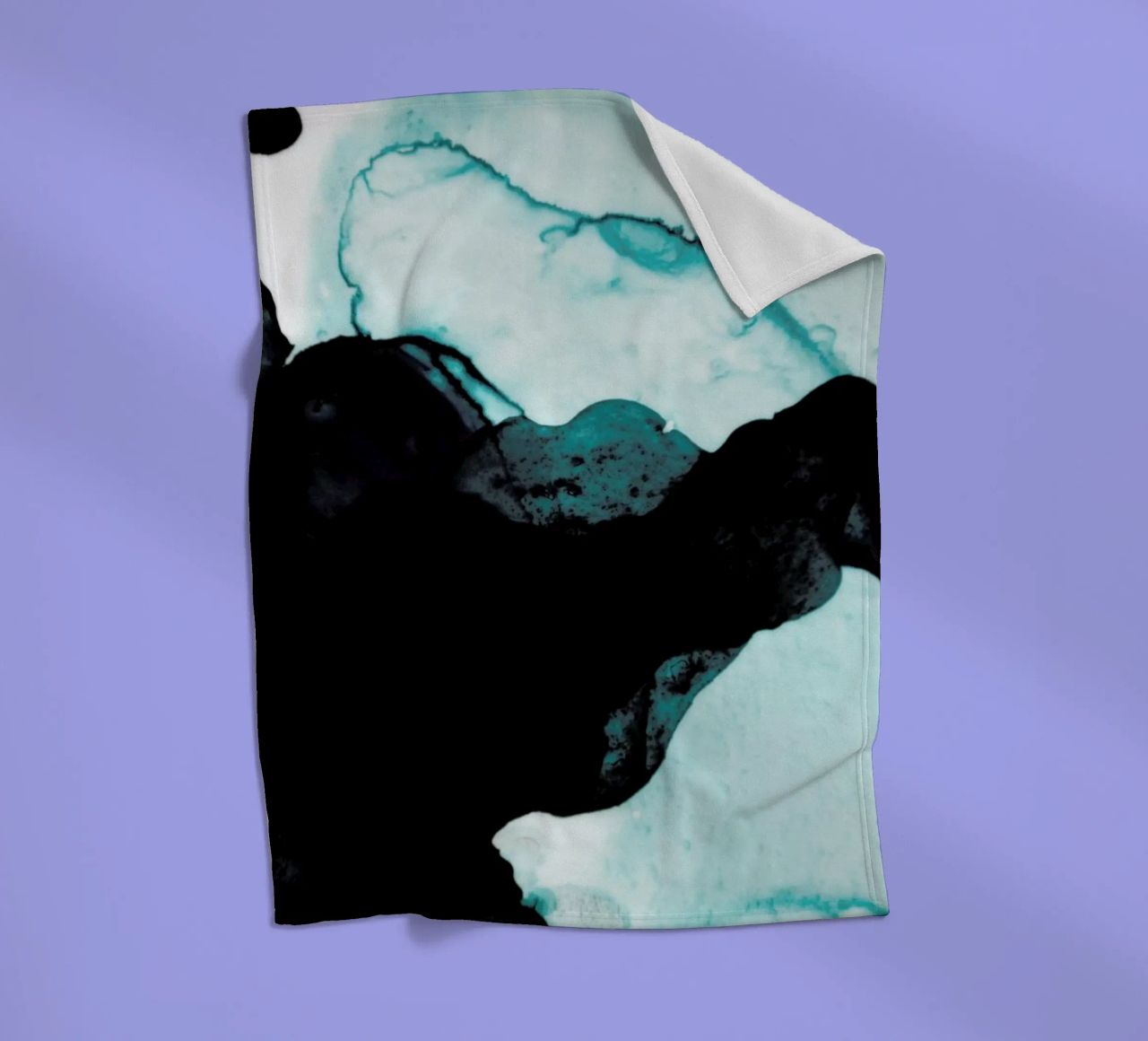 Abstract Forest 2 of 3 coperta in pile da Studio Nahili