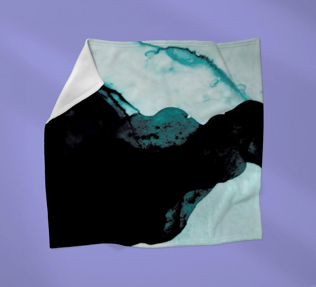 Abstract Forest 2 of 3 coperta in pile da Studio Nahili