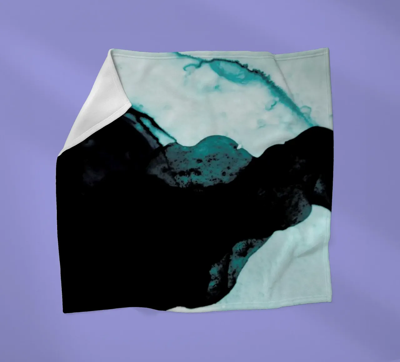 Abstract Forest 2 of 3 coperta in pile da Studio Nahili