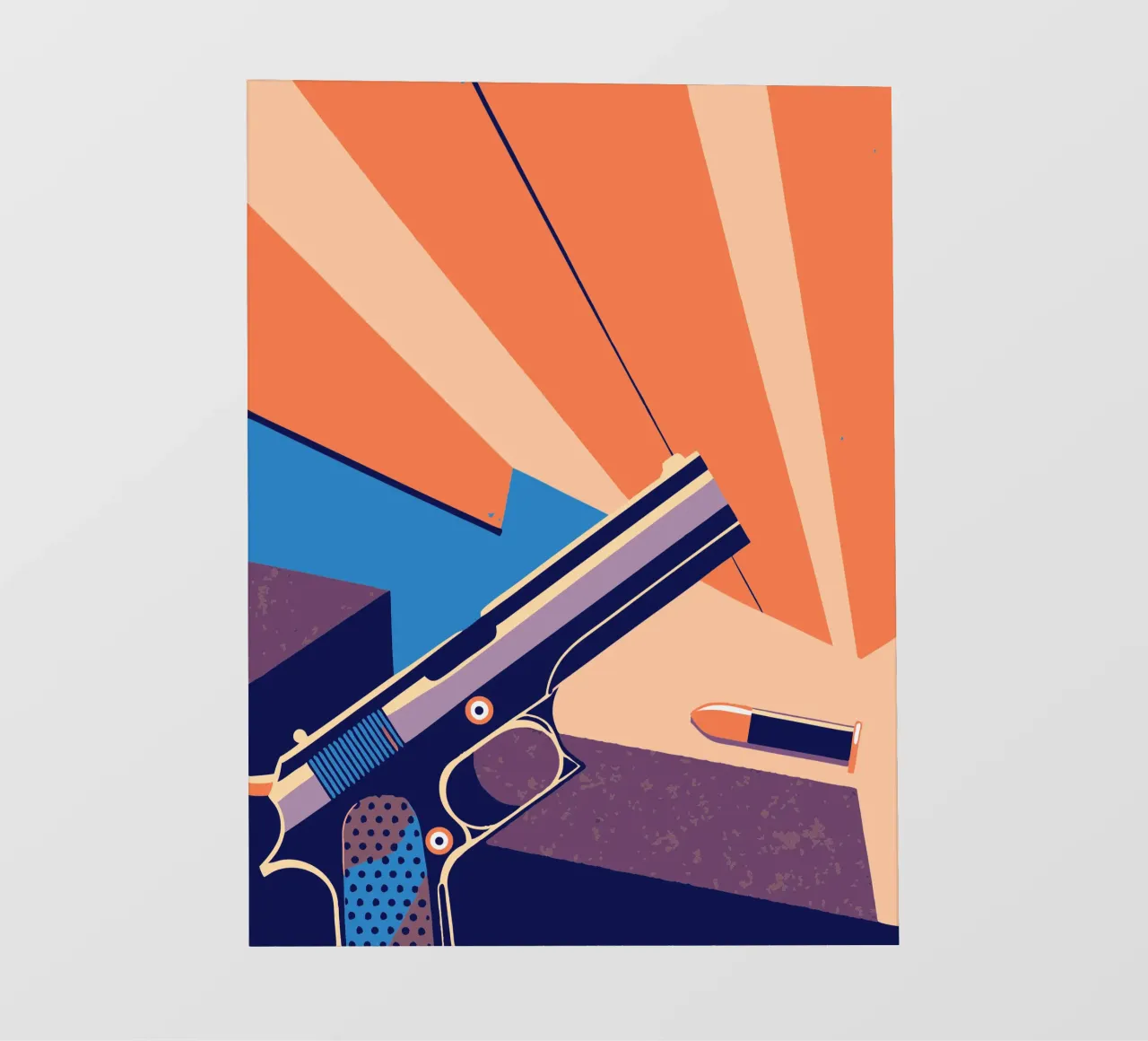 Gun backlit film by TODAY'S SHOP