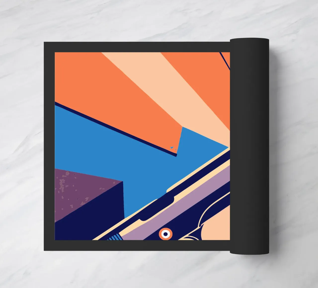 Waffe Fußmatte von TODAY'S SHOP