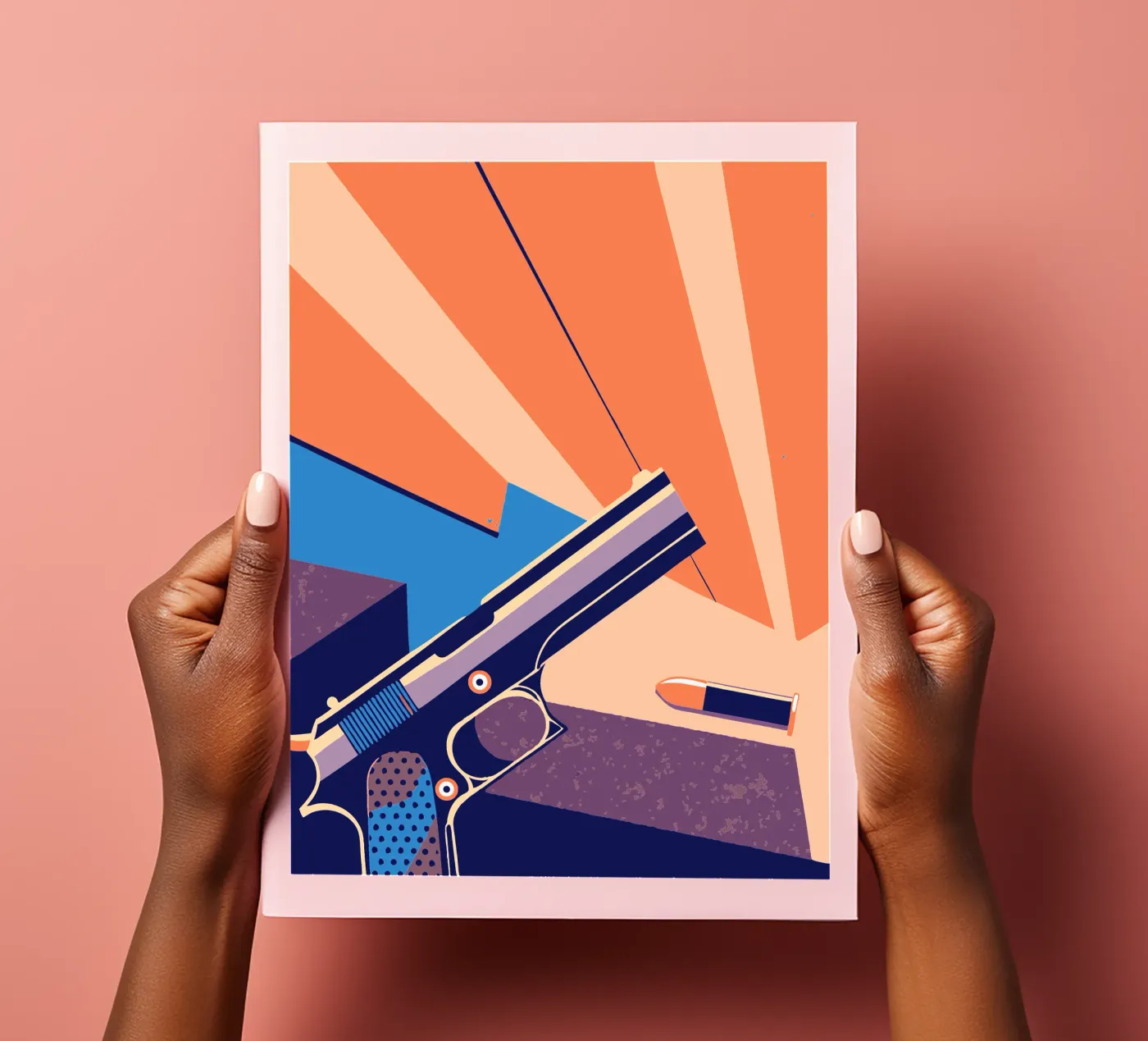 Gun sticker sheet by TODAY'S SHOP
